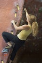 Khole Rock Climbing Series A 44 Royalty Free Stock Photo