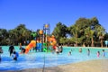 Khon Khan Zoo water Park, 2000 April 13, The pool party for everyone enjoy it. Royalty Free Stock Photo