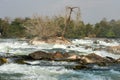 Khon Phapheng waterfall on river Mekong at four thousand island