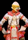 Khon-Thai Dance Royalty Free Stock Photo