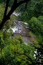 Khone Phapheng water fall or mekong river in champasak southern of laos one of the biggest and beautiful waterfall in asia and wor