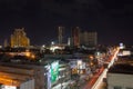 KHONKAEN,TH -September 3 : Evening in the city. on September 3,2017 in Khonkaen,TH