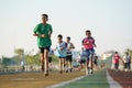 Runner running during the Khonkaen Mini Marathon