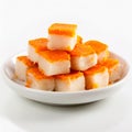 Sweet food Khopara Pak or Coconut Burfi