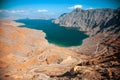 Khor Najd, a fjord in Musandam peninsula, Oman.