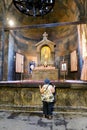 KHOR VIRAP MONASTERY, ARMENIA - 18 SEPTEMBER 2017: Interior of F Royalty Free Stock Photo