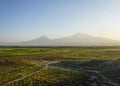 Khor Virap Mount Ararat View Royalty Free Stock Photo