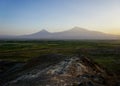Khor Virap Mountain Ararat View Royalty Free Stock Photo