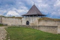 Khotyn Fortress in Ukraine Royalty Free Stock Photo