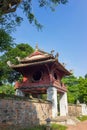 Khue Van Cac or Stelae of Doctors in Temple of Literature or Van Mieu. The temple hosts the Imperial Academy, Vietnam's first nat