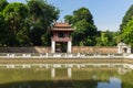 Khue Van Cac or Stelae of Doctors in Temple of Literature or Van Mieu. The temple hosts the Imperial Academy, Vietnam's first nat