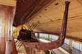 Khufu ship. Full-size vessel from Ancient Egypt Royalty Free Stock Photo