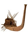 Khufu sun boat Royalty Free Stock Photo