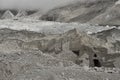 Khumbu Glacier near the famous and dangerous Khumbu IceFall, Himalaya. Nepal