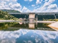 Khun Dan Prakarn Chon Dam in Saraburi, Thailand Royalty Free Stock Photo