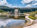 Khun Dan Prakarn Chon Dam in Saraburi, Thailand