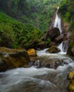 Khun Korn waterfall Royalty Free Stock Photo