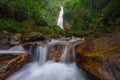 Khun Korn waterfall landscape Royalty Free Stock Photo