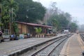 Railway at Khun Tan railway station