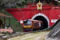 Khun Tan Tunnel is a tunnel, the train passes through the length of the country Lampang Thailand