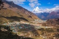 Khunde Village. Nepal, Sagarmatha National Park