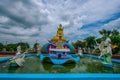Khung Tha Lao Temple, Ban Mi District, Lop Buri Province Royalty Free Stock Photo