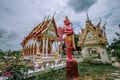 Khung Tha Lao Temple, Ban Mi District, Lop Buri Province Royalty Free Stock Photo