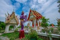 Khung Tha Lao Temple, Ban Mi District, Lop Buri Province Royalty Free Stock Photo