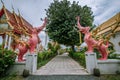 Khung Tha Lao Temple, Ban Mi District, Lop Buri Province Royalty Free Stock Photo