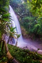 Khunkorn waterfall at Chiang Rai province Royalty Free Stock Photo