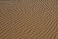 Patterns at Sand Dunes Khuri, Sam, Jaiselmer, India Royalty Free Stock Photo