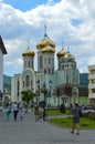 Saints Cyril and Methodius cathedral in Khust, Ukraine on May 3, 2016.