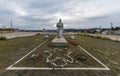 Khuzir World War II Monument Royalty Free Stock Photo