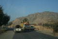 Khyber Pass in Pakistan Royalty Free Stock Photo