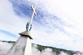 Khyoubumai old church Cross