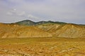 Khyzi Mountains with colorful hues during the daytime in autumn