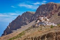 Ki gompa tibetan monastery. Spiti valley, Himachal Pradesh, Indi Royalty Free Stock Photo