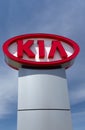 Kia Autombile Dealership Sign Royalty Free Stock Photo