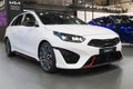 Kia Ceed GT at Automobile Barcelona 2023 Royalty Free Stock Photo