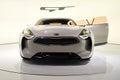 KIA GT sport car front view Royalty Free Stock Photo