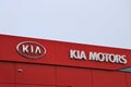 Kia motors brand and logo.