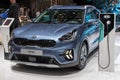 Kia Niro plug-in hybrid car Royalty Free Stock Photo