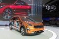 Kia Niro Plug-In Hybrid on display during LA Auto Show