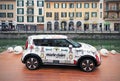 Kia Soul exhibition, Fuorisalone at Navigli Design District Royalty Free Stock Photo