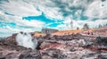 Kiama lighthouse and blowhole, Australia