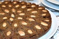 Kibbeh arabic dish[1] made of bulgur, minced onions, and finely ground lean beef, lamb, goat, or camel meat Royalty Free Stock Photo