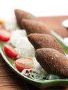 Kibbeh lebanese Royalty Free Stock Photo