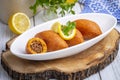 Kibbeh is a popular dish in Middle Eastern cuisine (Turkish name icli kofte