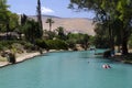 Nachal Amal (Assi) River at Kibbutz Nir David, Israel