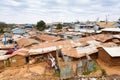 Kibera is the biggest slum in Africa. Slums in Nairobi, Kenya